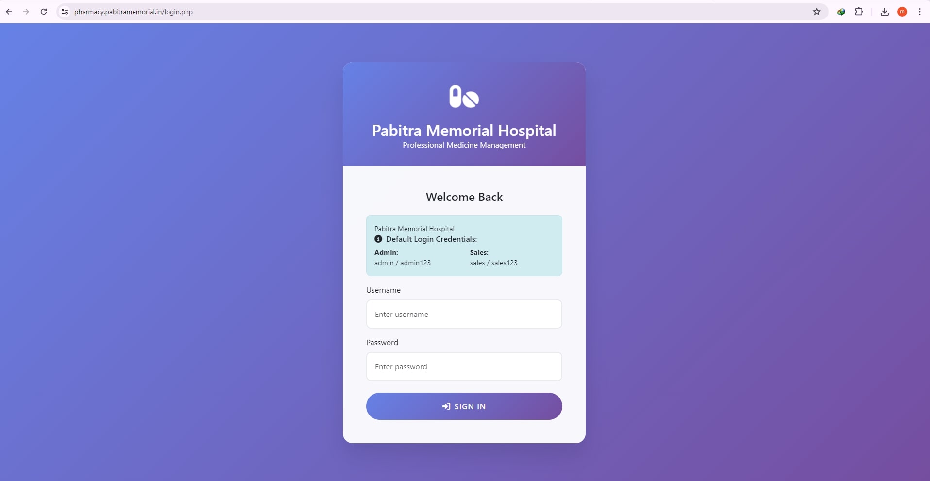 Login System